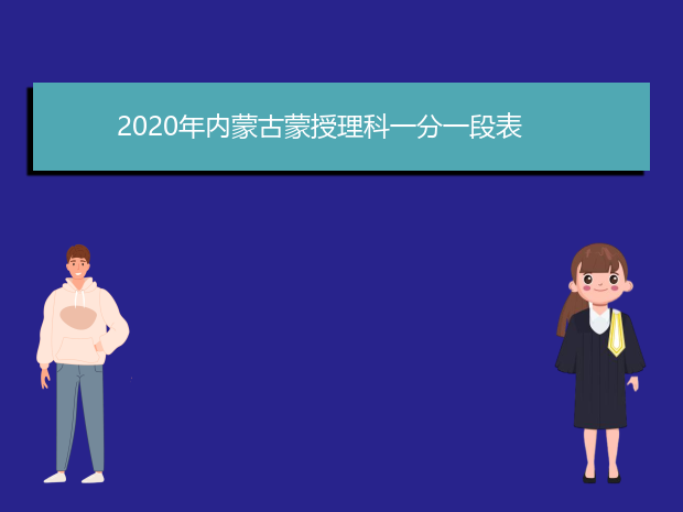 2020年内蒙古蒙授理科一分一段表